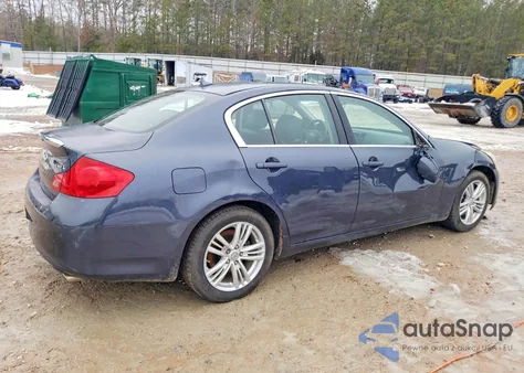 2010 Infiniti G37 from USA, damaged, VIN JN1CV6AR6AM451705